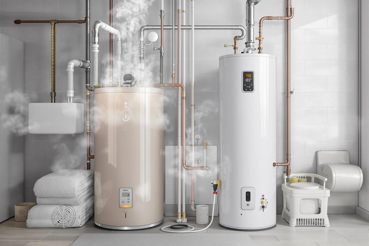 Facteurs influençant la durée de maintien de l'eau chaude