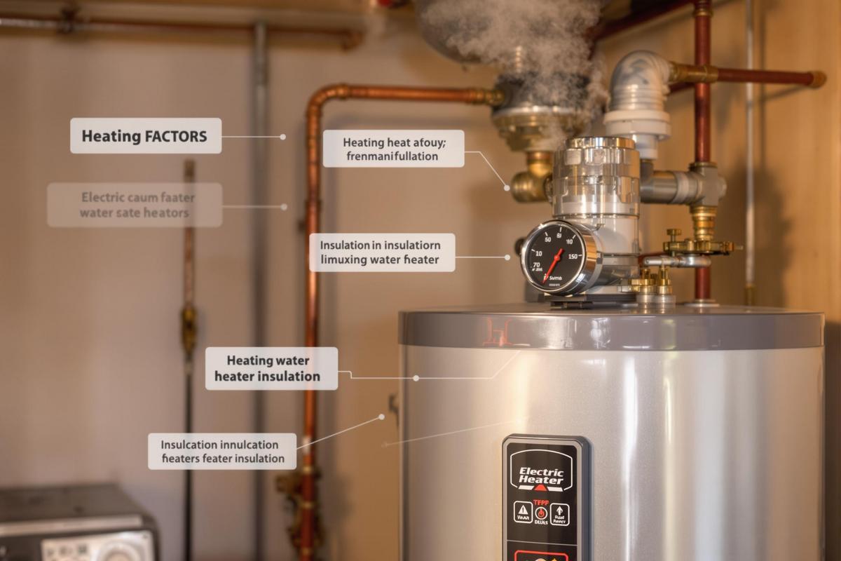 Facteurs influençant le temps de chauffe