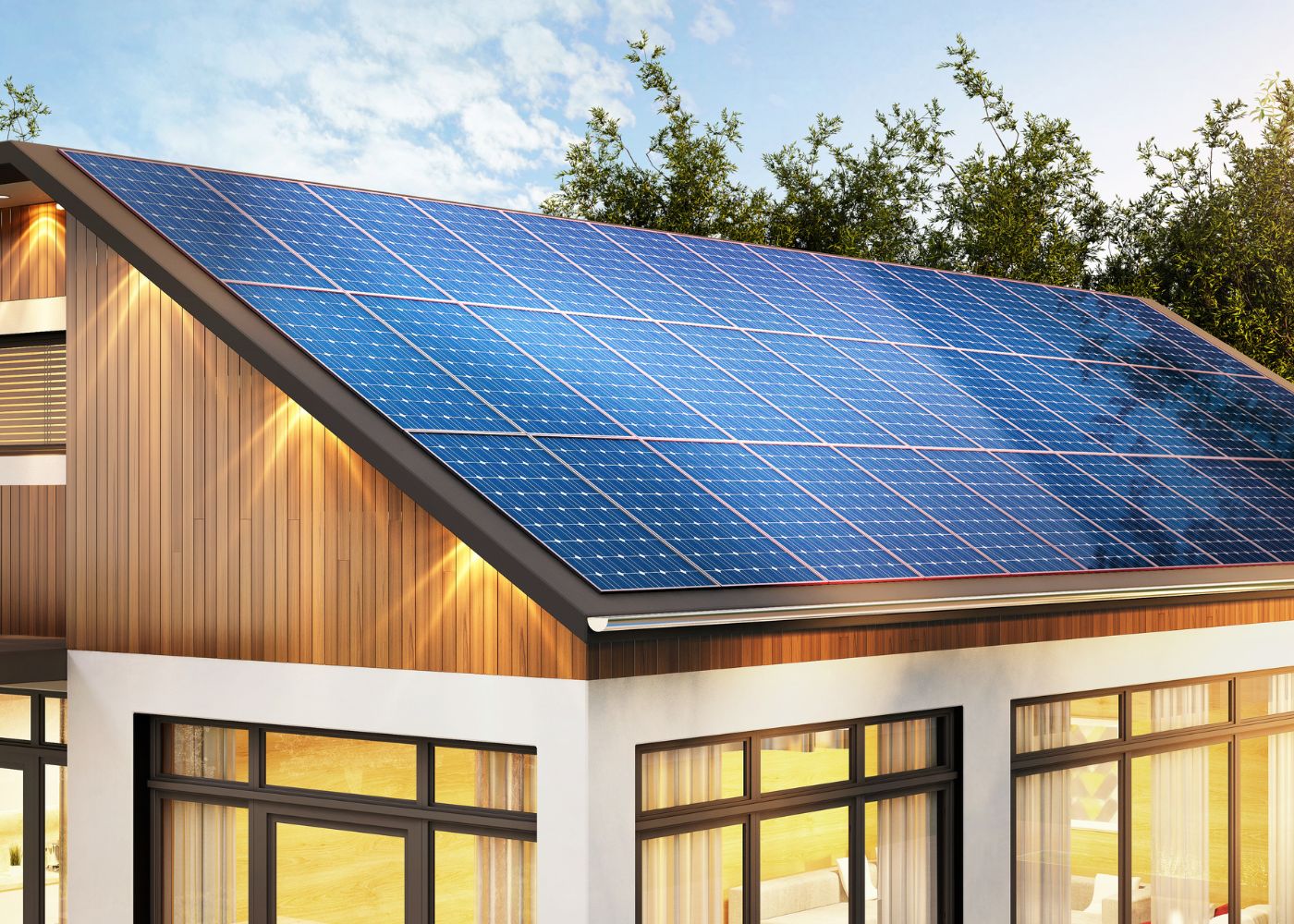 panneaux solaires maison