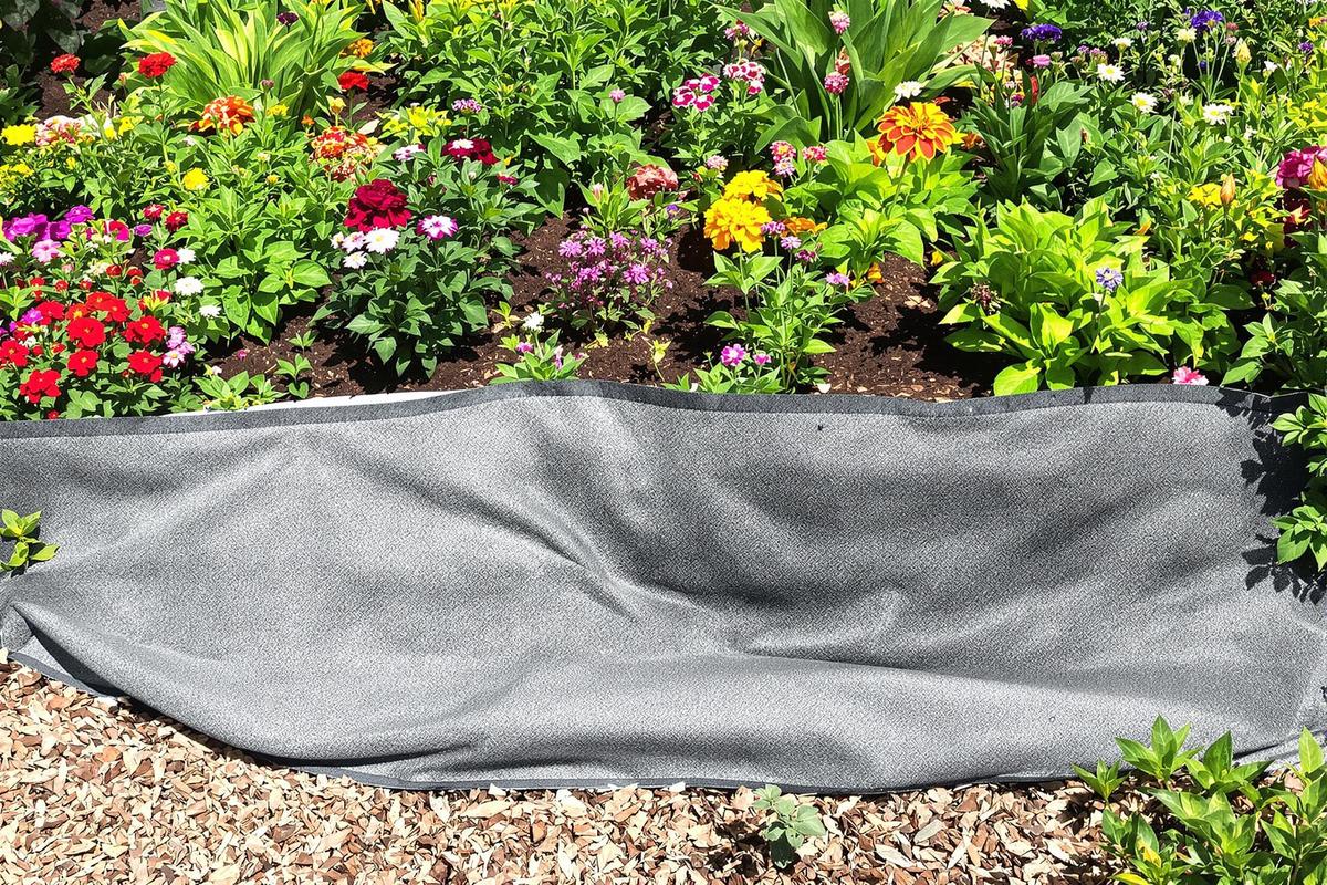 La toile géotextile couvre-parterre fonctionne-t-elle vraiment dans la plate-bande?
