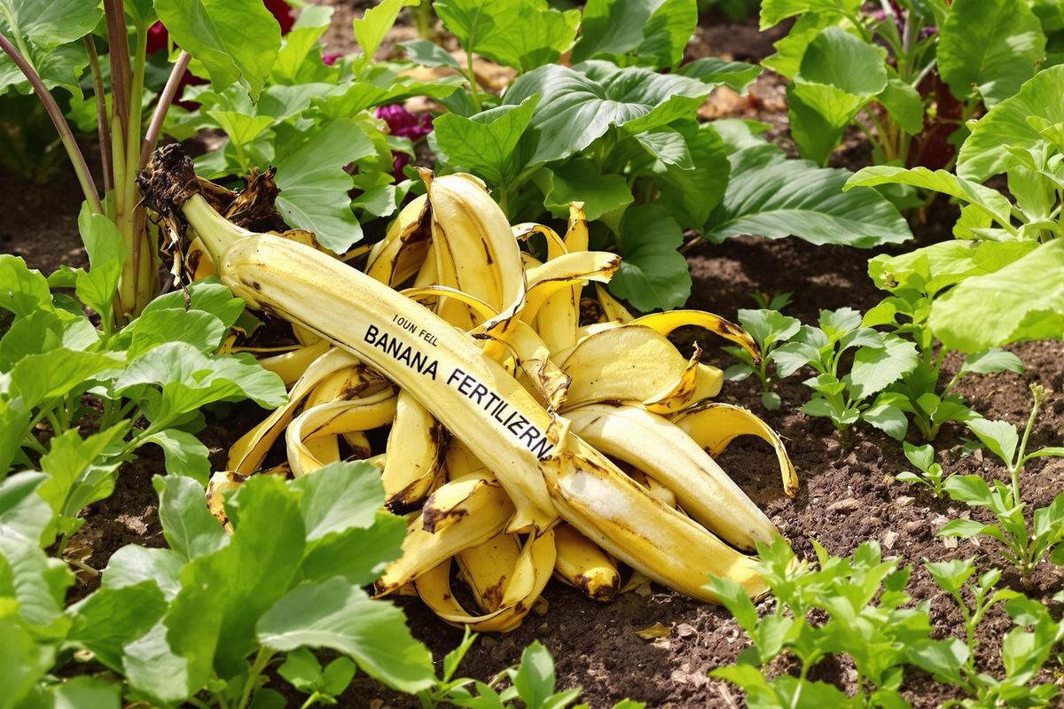 Peau de banane engrais : Réutilisez vos peaux de banane comme engrais naturel