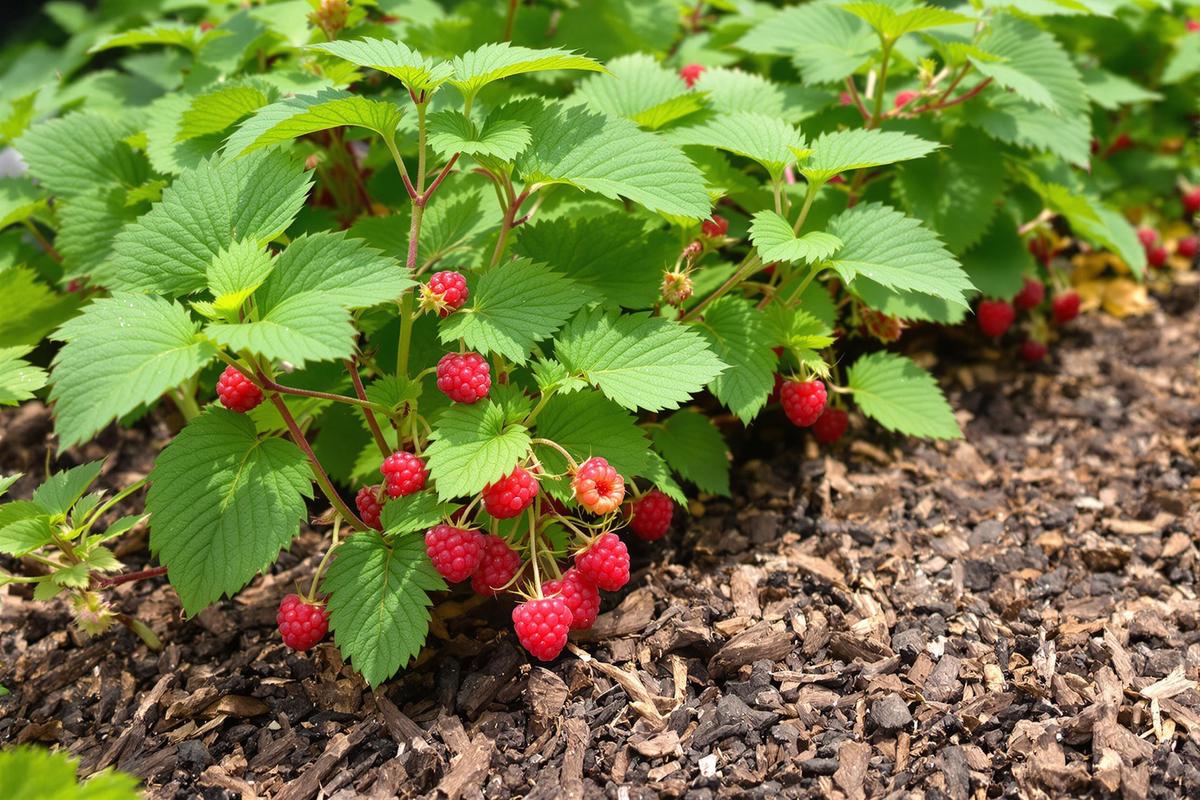 Que mettre au pied des framboisiers : Améliorer la santé de vos framboisiers avec ces astuces