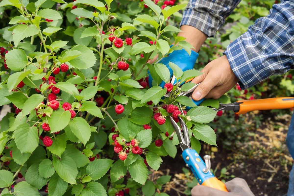 Taille des framboisiers : Techniques et astuces pour tailler vos framboisiers