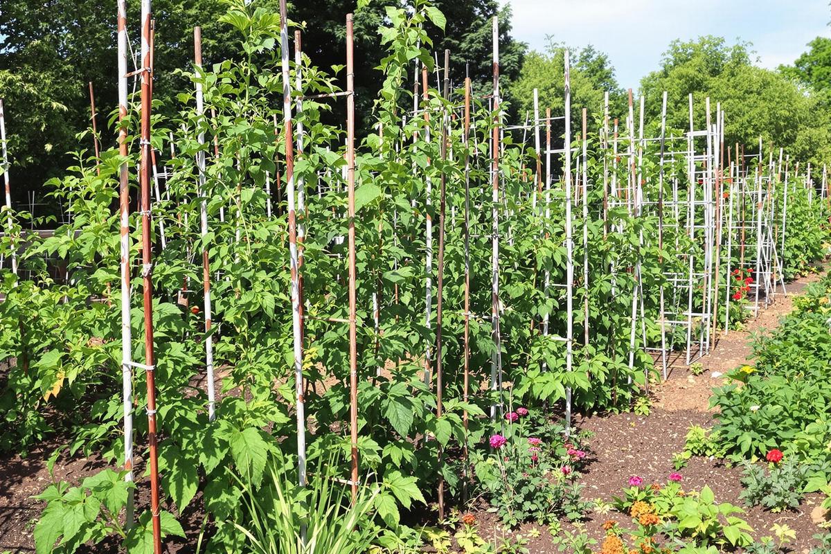 Tuteurer les tomates : Les techniques efficaces pour tuteurer vos plants de tomates