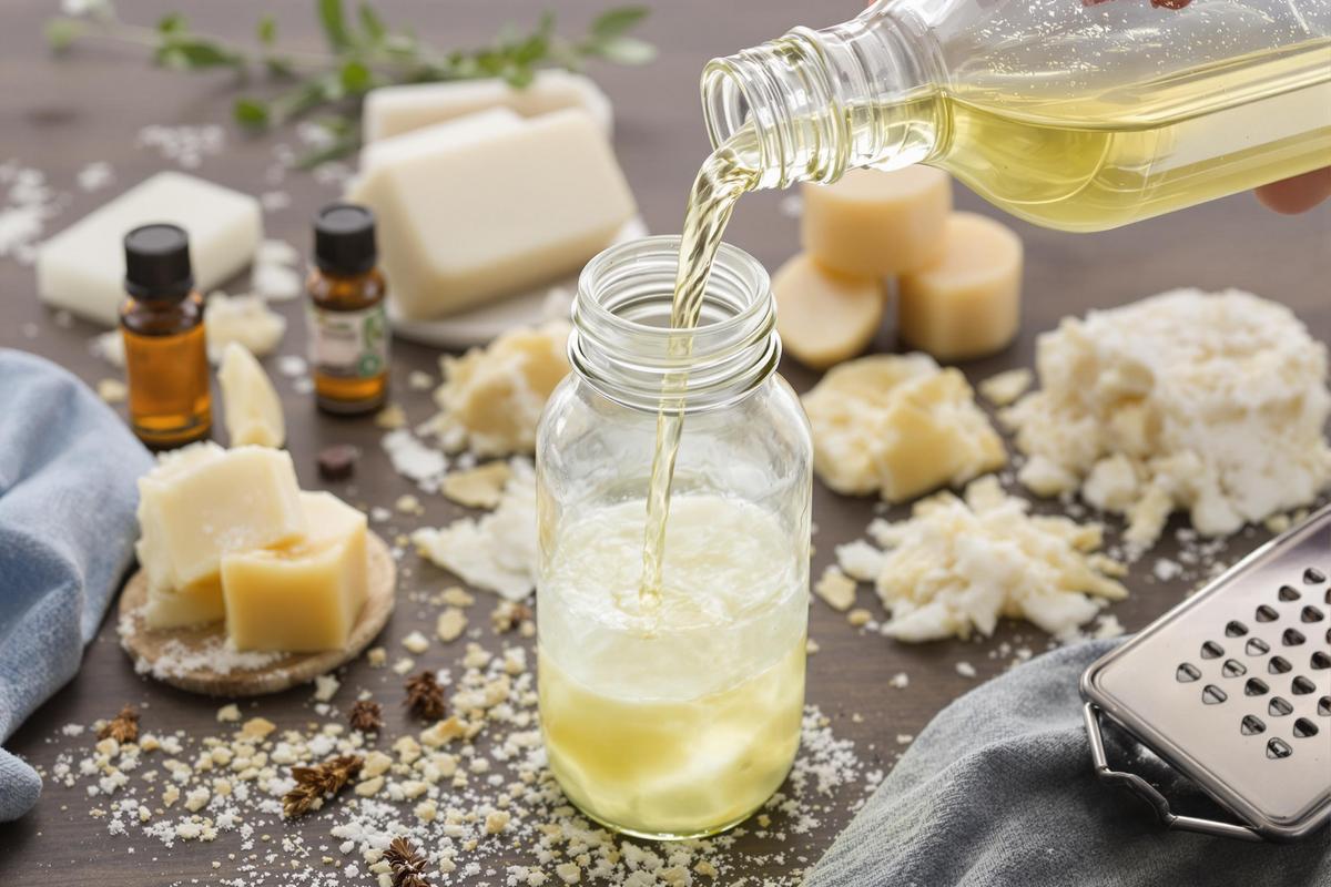 Recyclez vos restes de savon : la recette facile du savon liquide fait maison - mouvement-metropole.fr