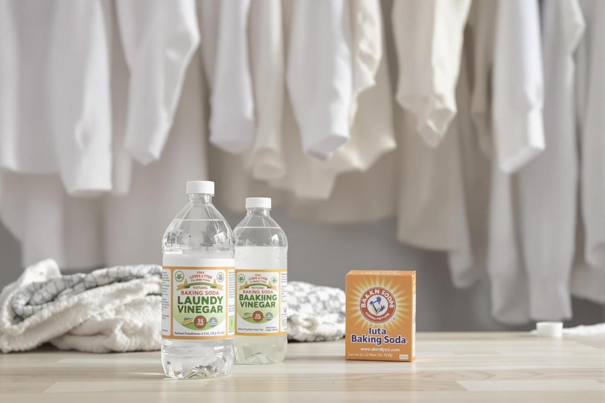 Blanchir linge vinaigre blanc et bicarbonate