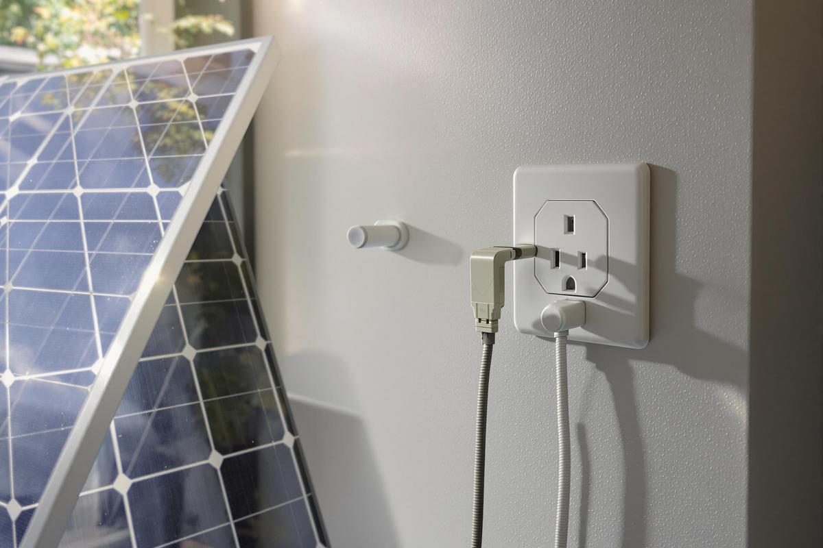 Panneau solaire à brancher sur prise 220v avis