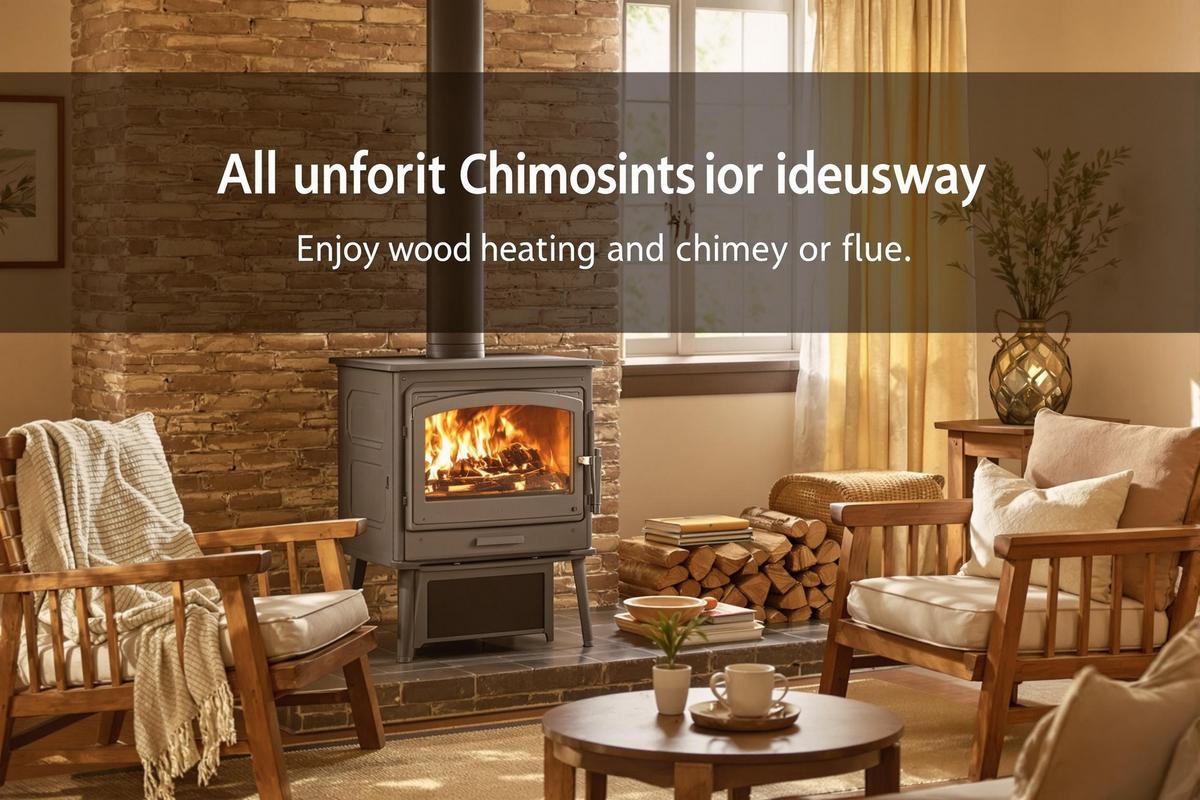 Installer un poêle à bois dans une maison sans conduit