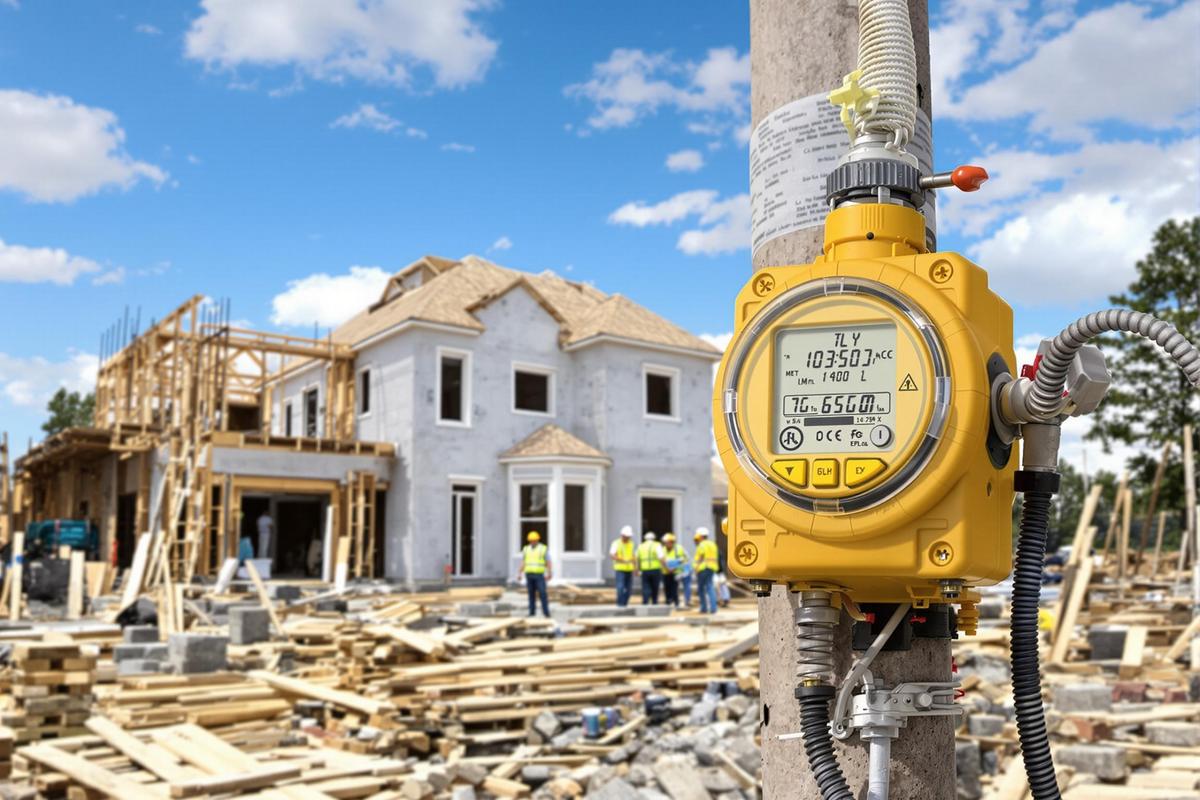 Peut on habiter une maison avec un compteur de chantier ?