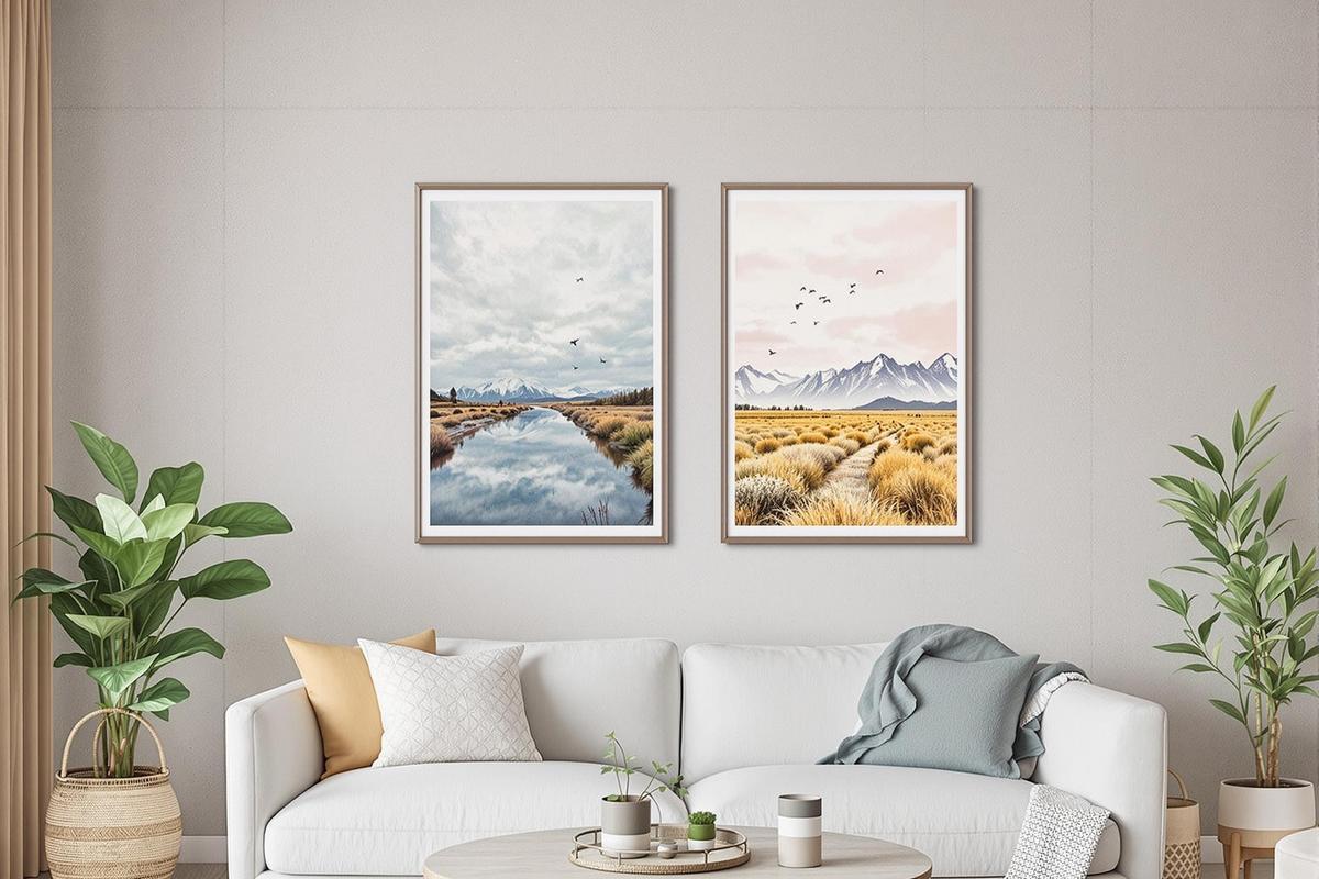 Accrocher un tableau sur un mur en béton sans percer