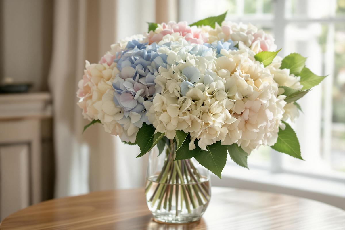 Comment conserver des fleurs d'hortensia dans un vase